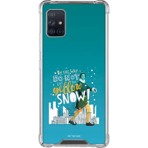 Elf Buddy Don’t Eat Yellow Snow Galaxy A51 5G Clear Case