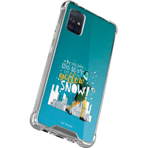 Elf Buddy Don’t Eat Yellow Snow Galaxy A51 5G Clear Case