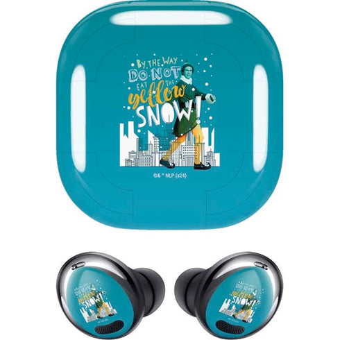 Elf Buddy Don’t Eat Yellow Snow Galaxy Buds Pro Skin