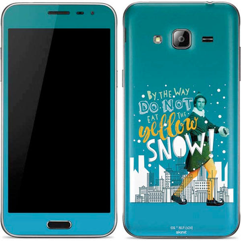 Elf Buddy Don’t Eat Yellow Snow Galaxy J3 Skin