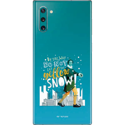 Elf Buddy Don’t Eat Yellow Snow Galaxy Note 10 Skin
