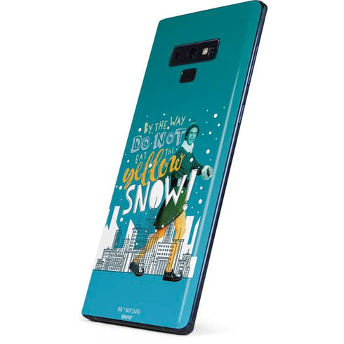 Elf Buddy Don’t Eat Yellow Snow Galaxy Note 9 Skin