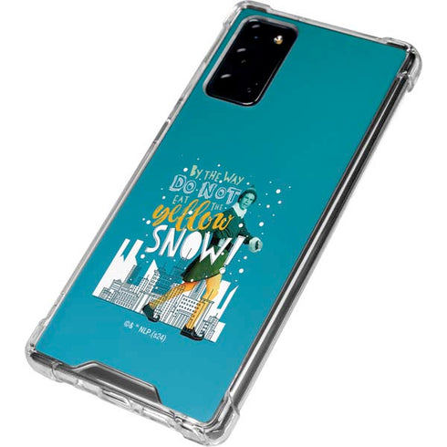 Elf Buddy Don’t Eat Yellow Snow Galaxy Note20 5G Clear Case