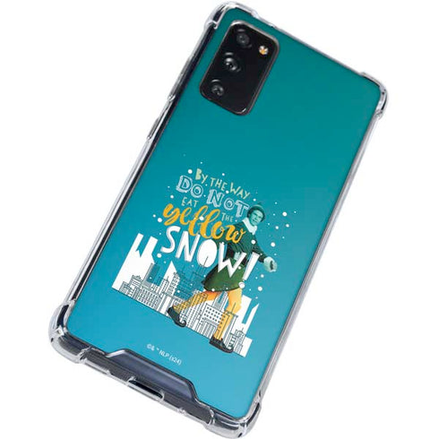 Elf Buddy Don’t Eat Yellow Snow Galaxy S20 FE Clear Case