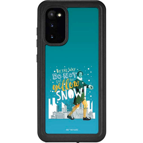 Elf Buddy Don’t Eat Yellow Snow Galaxy S20 Waterproof Case