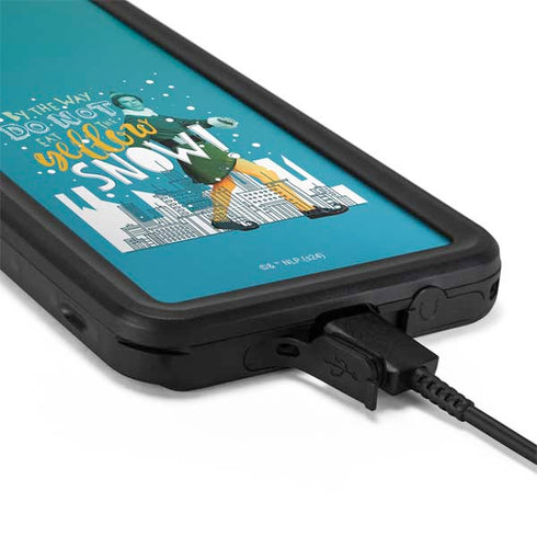 Elf Buddy Don’t Eat Yellow Snow Galaxy S20 Waterproof Case