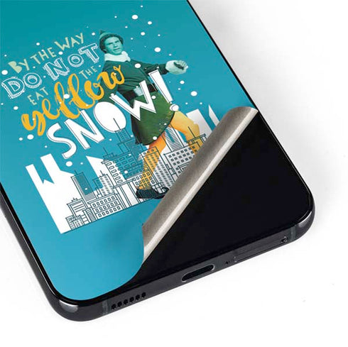 Elf Buddy Don’t Eat Yellow Snow Galaxy S22 Plus Skin