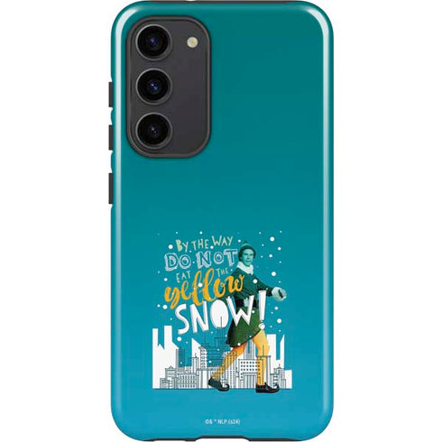 Elf Buddy Don’t Eat Yellow Snow Galaxy S23 Plus Pro Case