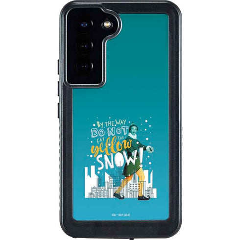 Elf Buddy Don’t Eat Yellow Snow Galaxy S23 Plus Waterproof Case