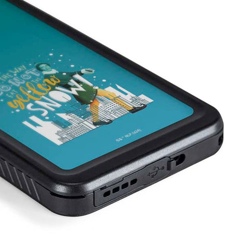 Elf Buddy Don’t Eat Yellow Snow Galaxy S23 Plus Waterproof Case