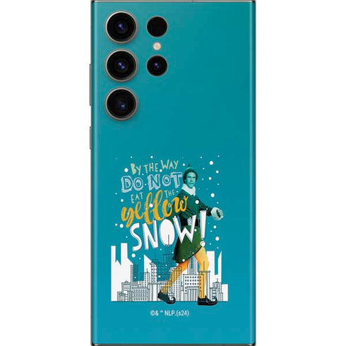 Elf Buddy Don’t Eat Yellow Snow Galaxy S23 Ultra Skin