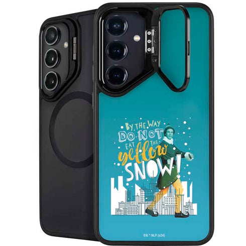 Elf Buddy Don’t Eat Yellow Snow Galaxy S25 Kickstand Case