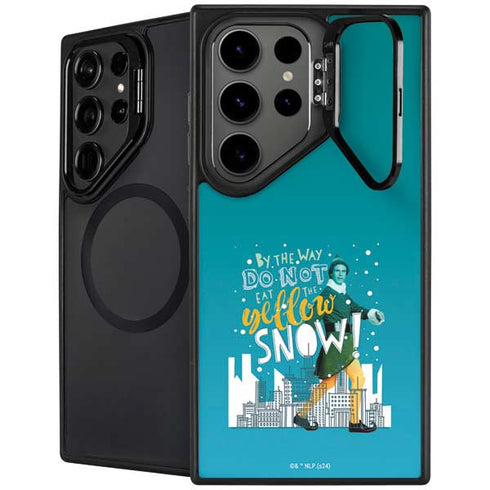 Elf Buddy Don’t Eat Yellow Snow Galaxy S25 Ultra Kickstand Case