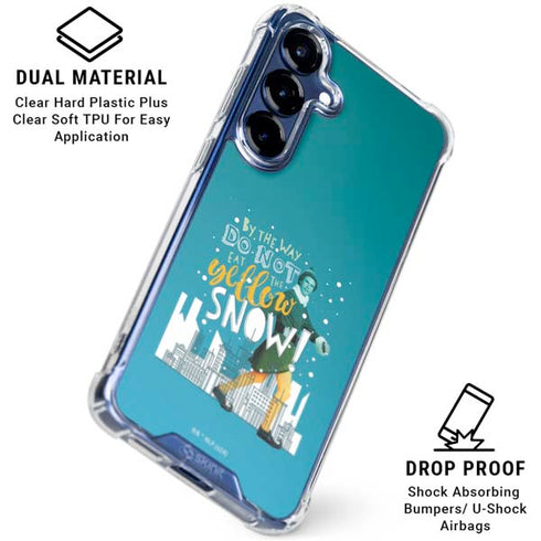 Elf Buddy Don’t Eat Yellow Snow Galaxy S25 Clear Case