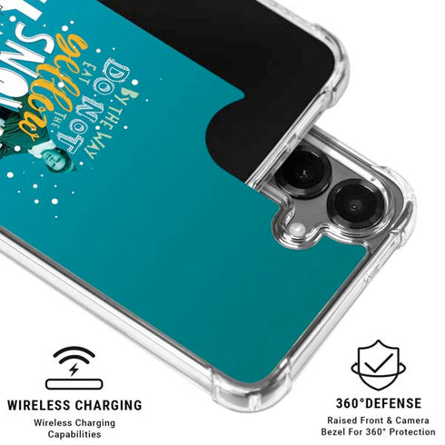 Elf Buddy Don’t Eat Yellow Snow Galaxy S26 Plus Clear Case