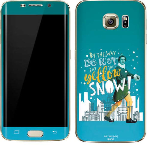 Elf Buddy Don’t Eat Yellow Snow Galaxy S7 Edge Skin