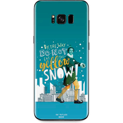 Elf Buddy Don’t Eat Yellow Snow Galaxy S8 Plus Skin