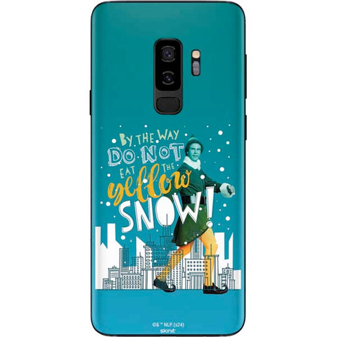 Elf Buddy Don’t Eat Yellow Snow Galaxy S9 Plus Skin