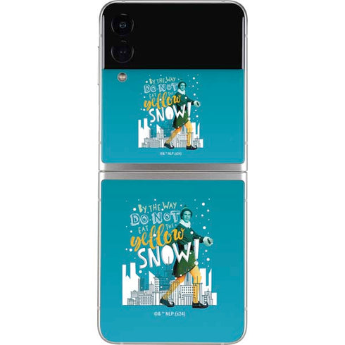 Elf Buddy Don’t Eat Yellow Snow Galaxy Z Flip3 5G Skin