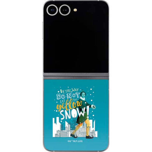 Elf Buddy Don’t Eat Yellow Snow Galaxy Z Flip6 Skin
