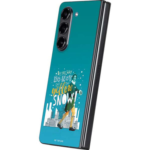 Elf Buddy Don’t Eat Yellow Snow Galaxy Z Fold5 5G Skin