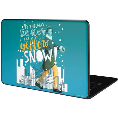 Elf Buddy Don’t Eat Yellow Snow Google Pixelbook Go Skin