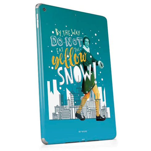 Elf Buddy Don’t Eat Yellow Snow Apple iPad Skin