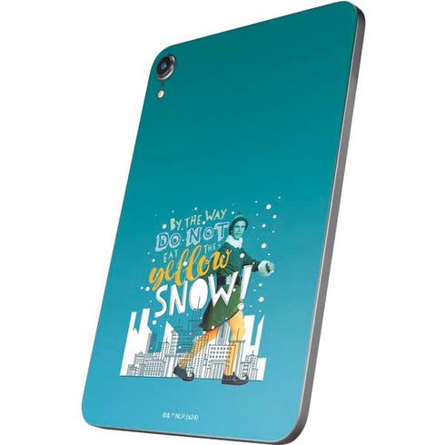 Elf Buddy Don’t Eat Yellow Snow Apple iPad Mini Skin