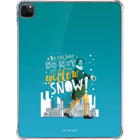 Elf Buddy Don’t Eat Yellow Snow iPad Pro 11in (2024) Clear Case