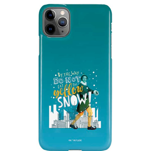 Elf Buddy Don’t Eat Yellow Snow iPhone Cases