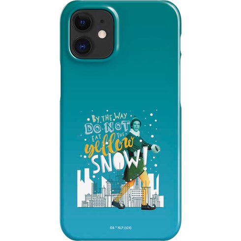 Elf Buddy Don’t Eat Yellow Snow iPhone 12 Mini Lite Case