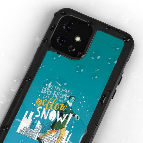 Elf Buddy Don’t Eat Yellow Snow iPhone 12 Mini Waterproof Case