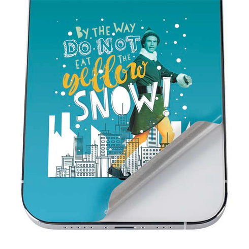 Elf Buddy Don’t Eat Yellow Snow iPhone 12 Pro Skin