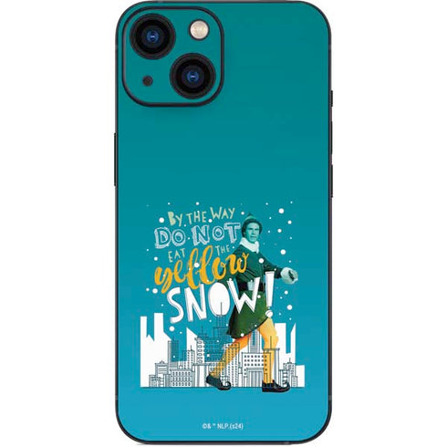 Elf Buddy Don’t Eat Yellow Snow iPhone 13 Mini Skin