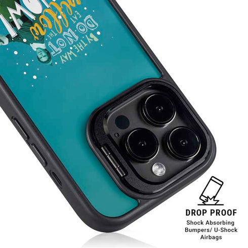 Elf Buddy Don’t Eat Yellow Snow iPhone 13 Pro Kickstand Case