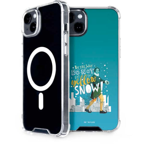 Elf Buddy Don’t Eat Yellow Snow iPhone 14 MagSafe Case