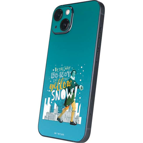 Elf Buddy Don’t Eat Yellow Snow iPhone 14 Plus Skin