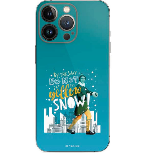 Elf Buddy Don’t Eat Yellow Snow iPhone 14 Pro Skin