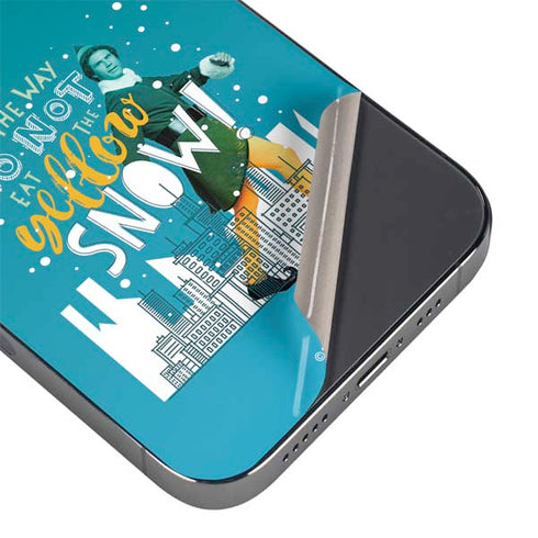 Elf Buddy Don’t Eat Yellow Snow iPhone 14 Pro Skin