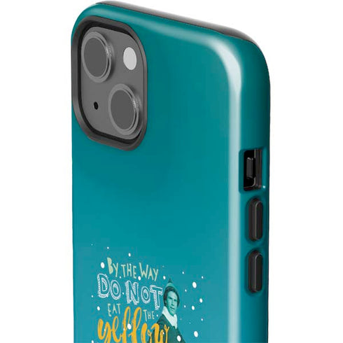Elf Buddy Don’t Eat Yellow Snow iPhone 15 Plus Impact Case