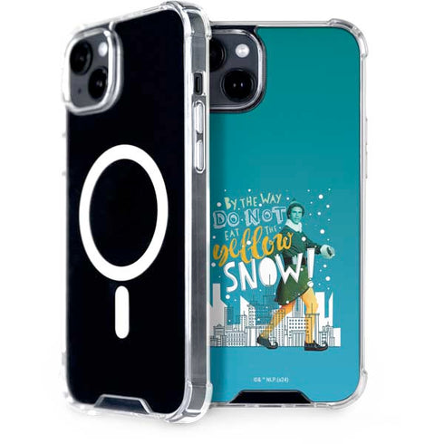 Elf Buddy Don’t Eat Yellow Snow iPhone 15 Plus MagSafe Case