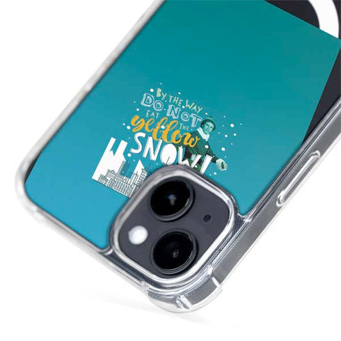 Elf Buddy Don’t Eat Yellow Snow iPhone 15 Plus MagSafe Case