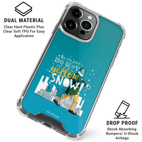 Elf Buddy Don’t Eat Yellow Snow iPhone 15 Pro Clear Case