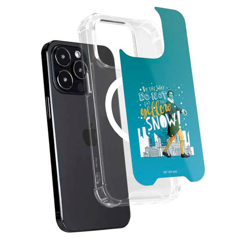 Elf Buddy Don’t Eat Yellow Snow iPhone 15 Pro Max MagSafe Case