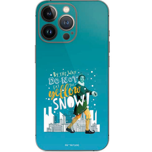 Elf Buddy Don’t Eat Yellow Snow iPhone 15 Pro Skin