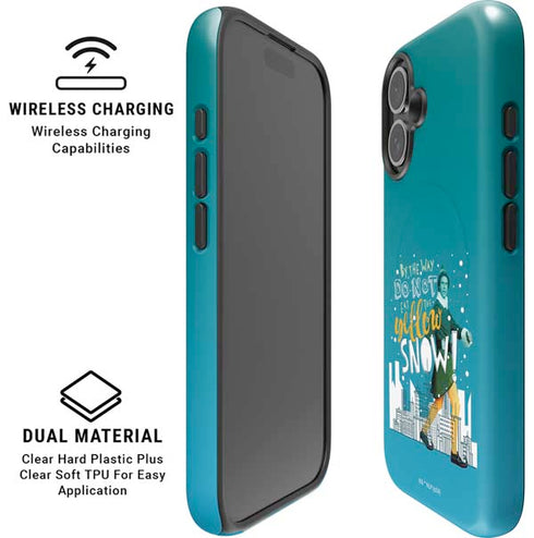 Elf Buddy Don’t Eat Yellow Snow iPhone 16 Plus Magsafe Impact Case