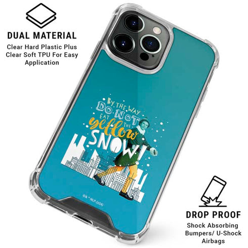 Elf Buddy Don’t Eat Yellow Snow iPhone 16 Pro Max Clear Case