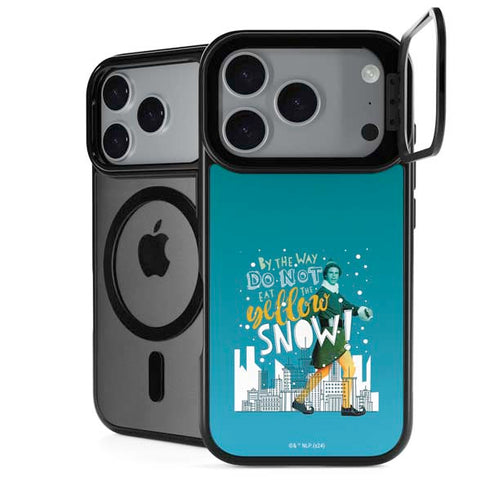 Elf Buddy Don’t Eat Yellow Snow iPhone 18 Pro Kickstand Case