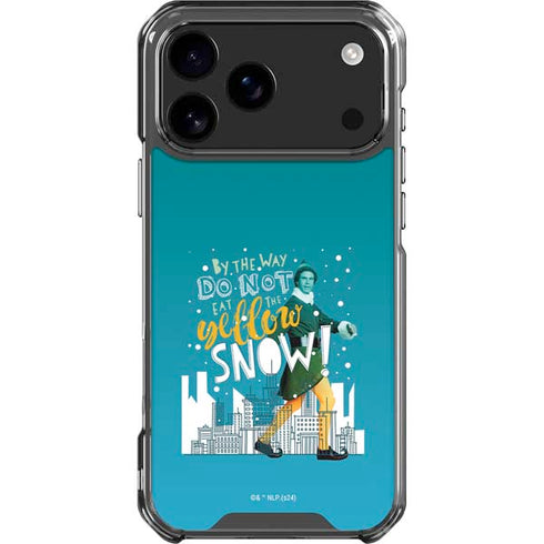 Elf Buddy Don’t Eat Yellow Snow iPhone 18 Pro Max Clear Case