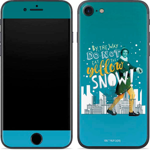 Elf Buddy Don’t Eat Yellow Snow iPhone 8 Skin